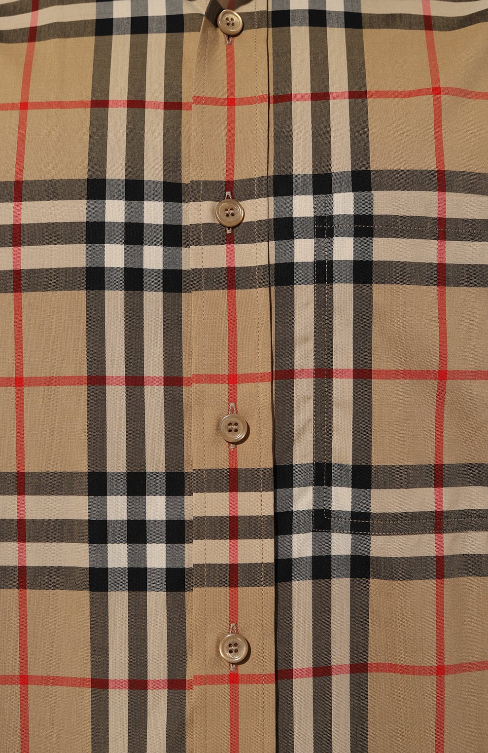 Хлопковая рубашка BURBERRY бежевого цвета по цене 61550 руб., арт. 8079587/146513, фото 5 Хлопковая рубашка BURBERRY, арт. 8079587/146513, фото 5