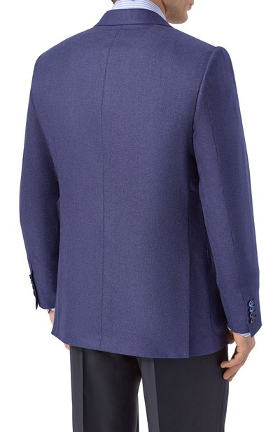 Пиджак из шелка и кашемира ZILLI, арт. P2B010M061242048U, фото 4