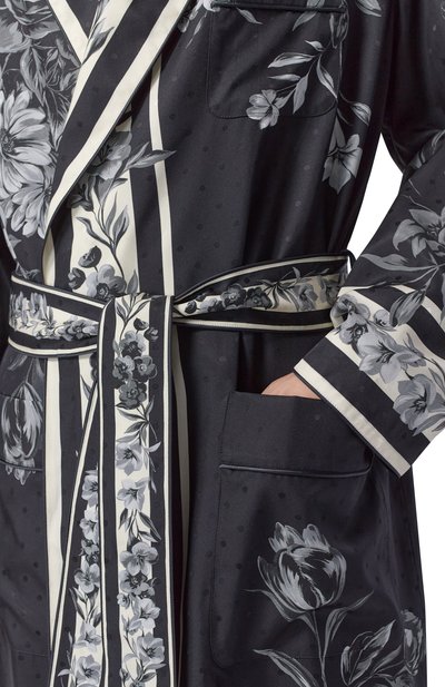Шелковый халат DOLCE & GABBANA, арт. G031TT/HI12H, фото 4