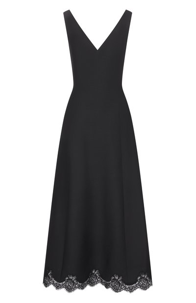 Женское платье из шерсти и шелка VALENTINO, арт. 9B3VAL05/1CF