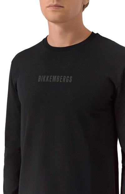 Хлопковый лонгслив DIRK BIKKEMBERGS, арт. BMT1228, фото 5