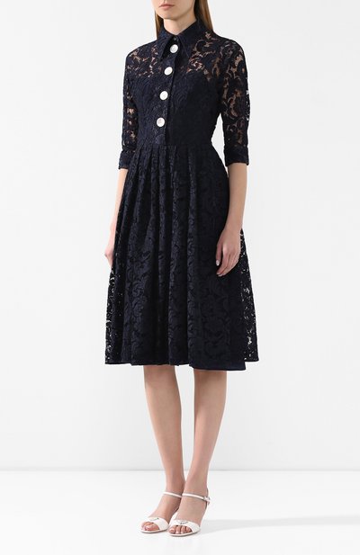 Платье из смеси хлопка и вискозы PRADA, арт. P3A94-1SA4-F0008, фото 3