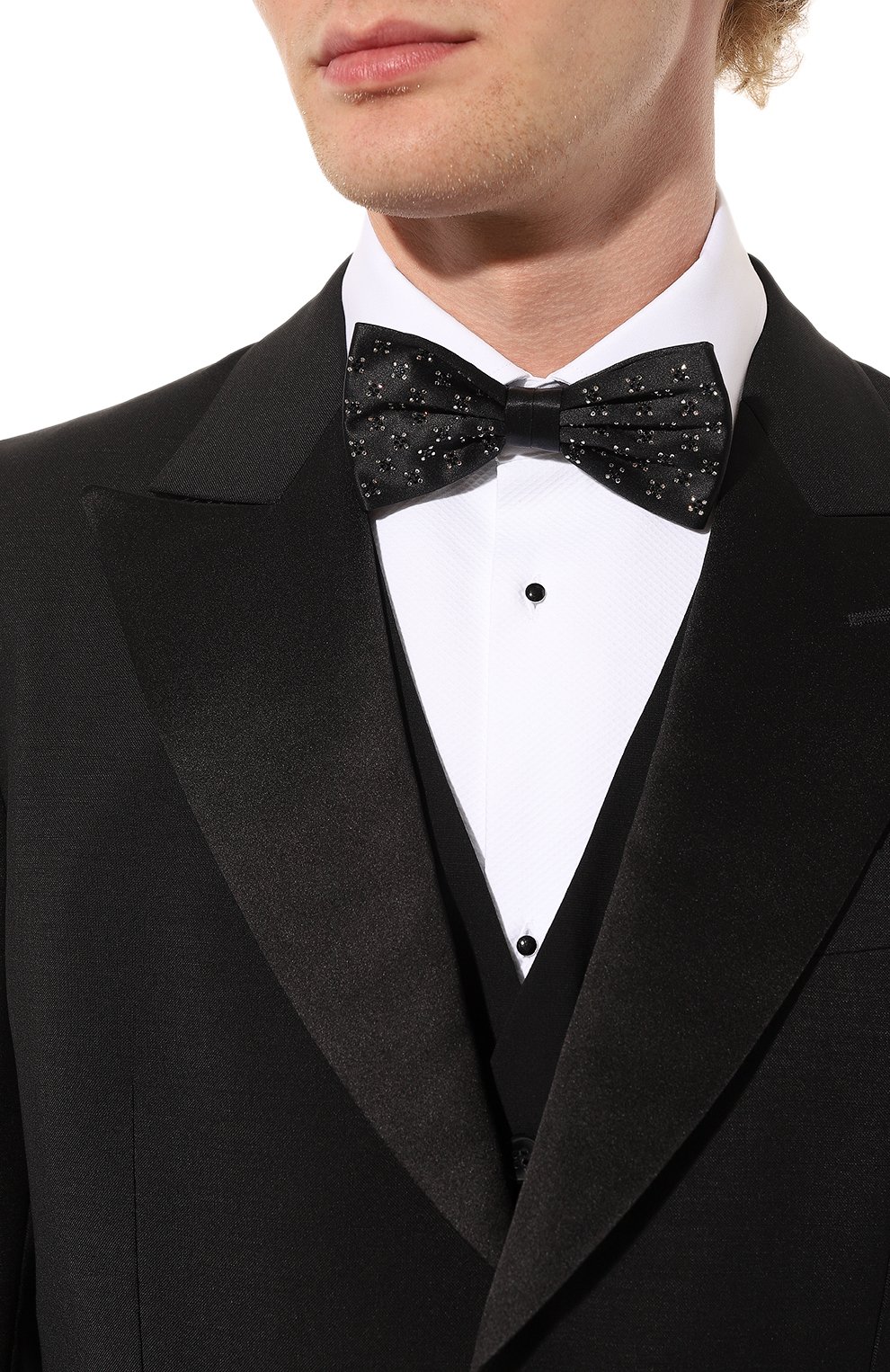 Шелковый галстук-бабочка STEFANO RICCI, арт. HSCS/SW454, фото 2