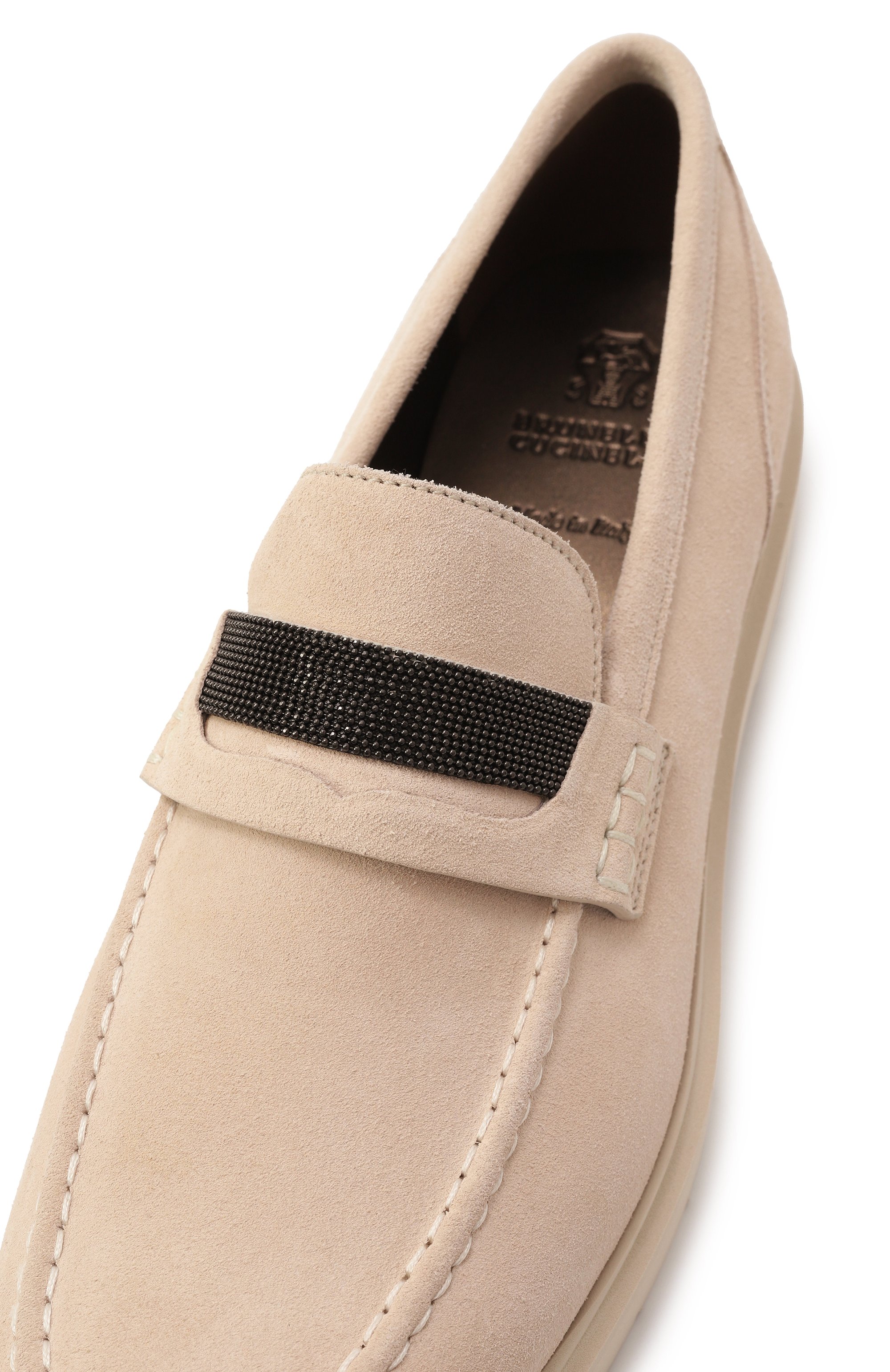 Замшевые пенни-лоферы BRUNELLO CUCINELLI, арт. MZSFG2370, фото 7