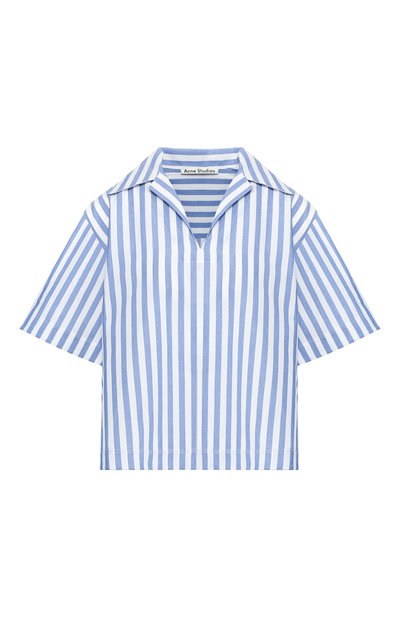 Женская хлопковая рубашка ACNE STUDIOS, арт. AC0077