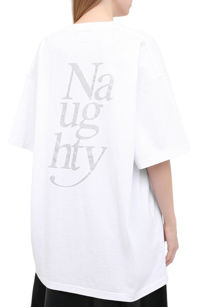 Хлопковая футболка VETEMENTS, арт. UAH21TR560 1611/W, фото 4