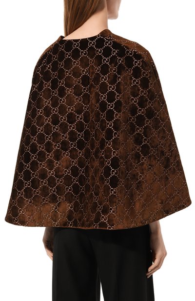 Вельветовое пончо GUCCI, арт. 555210 3GC34, фото 4