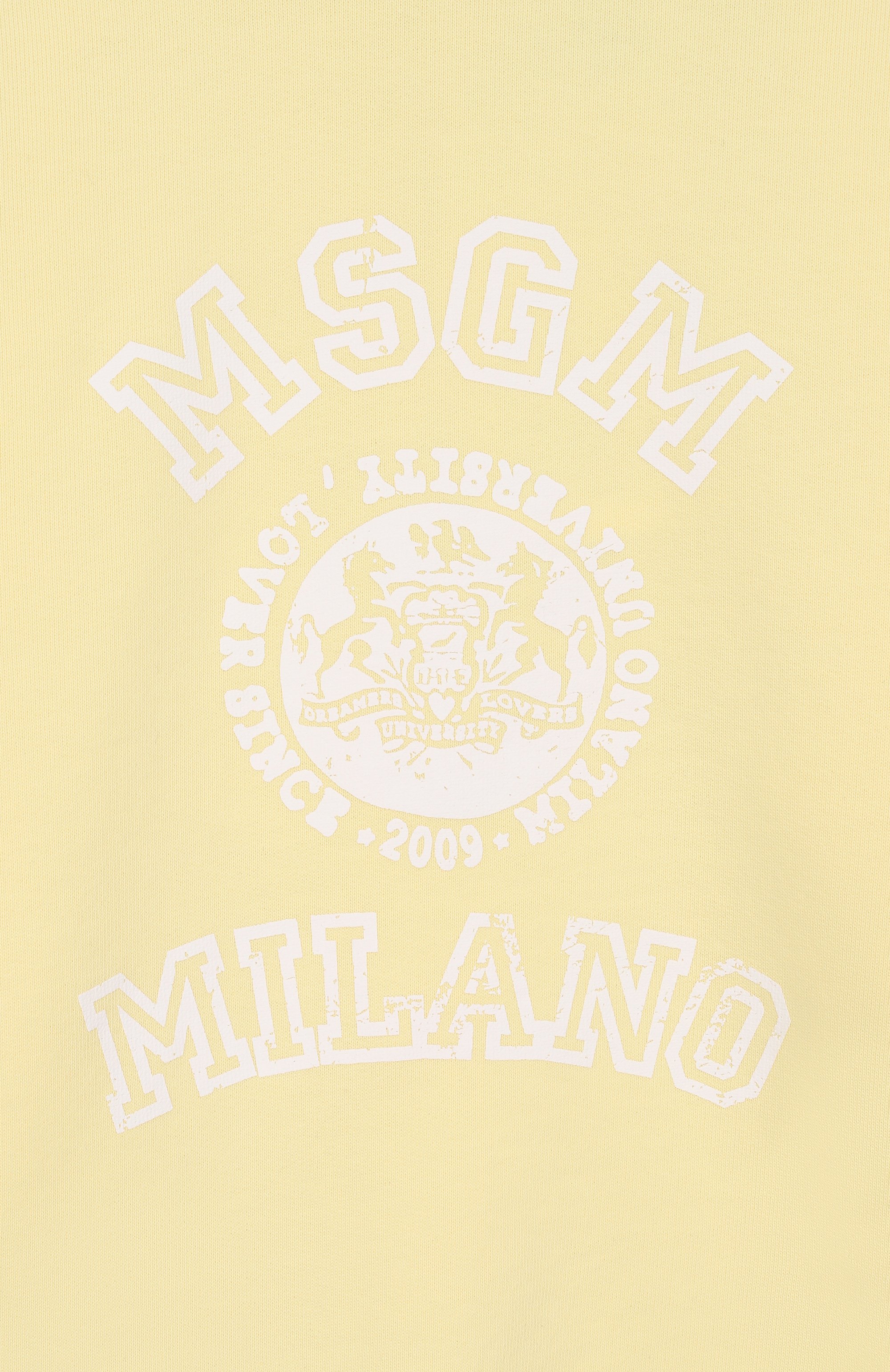 Хлопковый свитшот MSGM KIDS, арт. S6MSJUSW053, фото 3