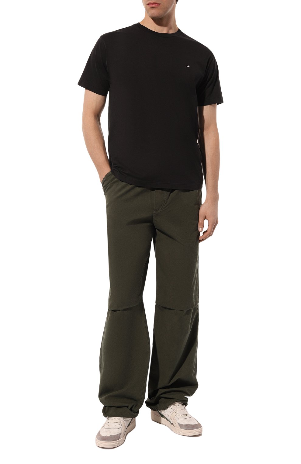 Хлопковая футболка STONE ISLAND, арт. 21213V0029, фото 2