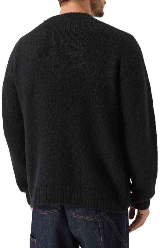 Шерстяной кардиган Dries Van Noten 021224-2709-900 Чёрный  021224-2709-900 Фото 4