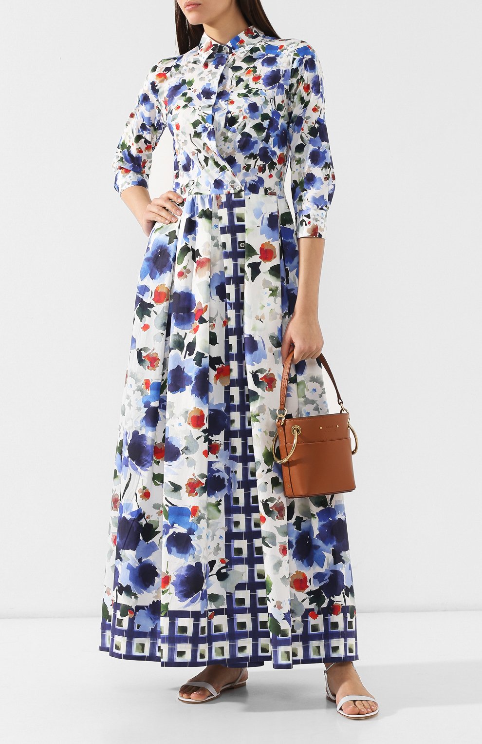 Хлопковое платье SARA ROKA, арт. ELENAT105/SS19-31, фото 2