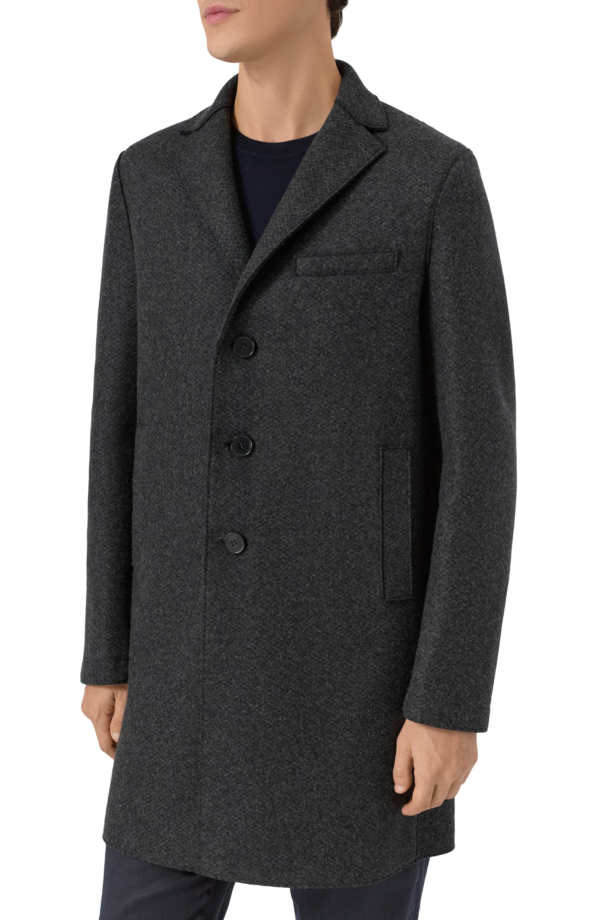 Пальто из шерсти и кашемира HARRIS WHARF LONDON, арт. CE9101MHF, фото 3