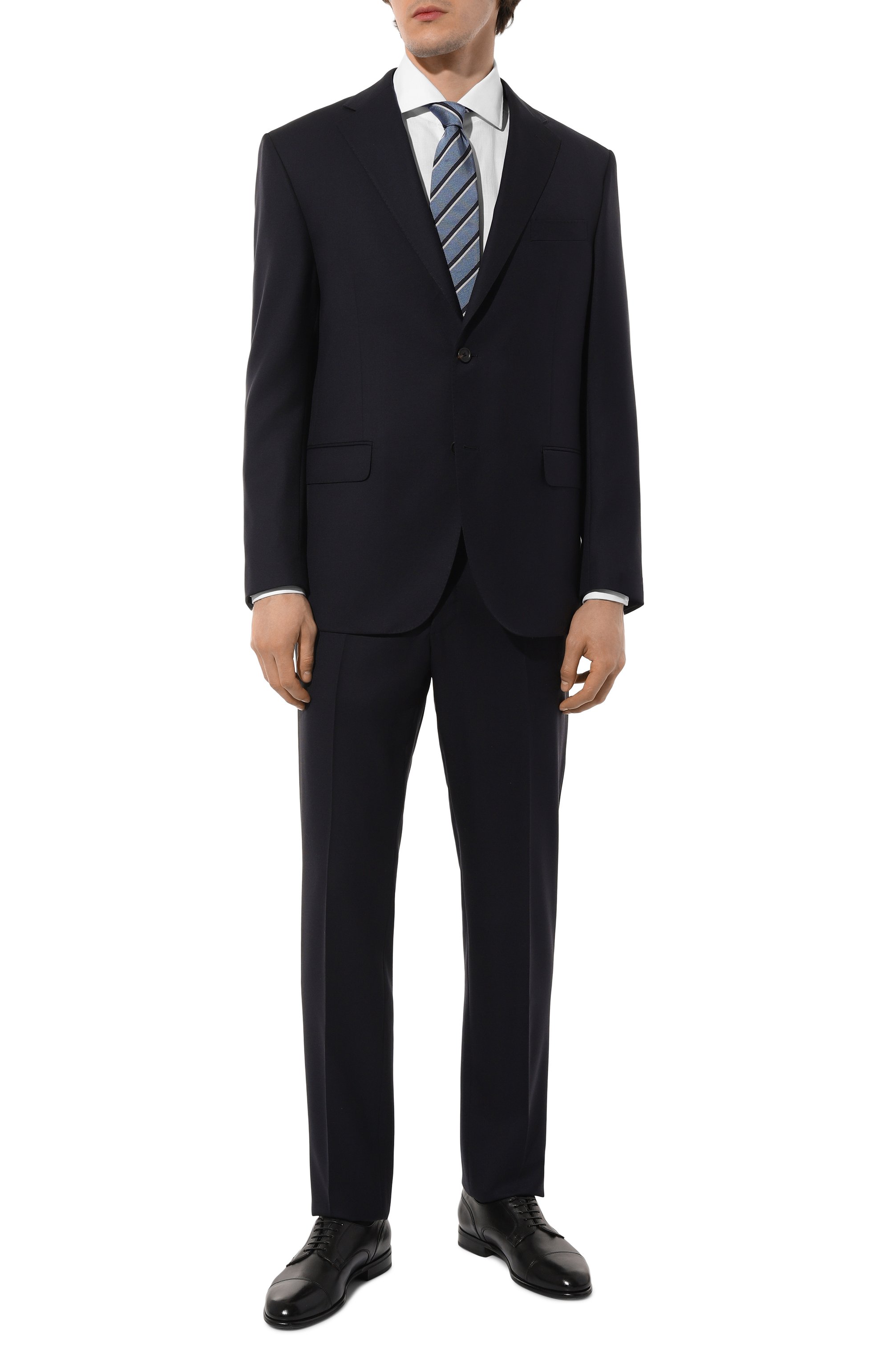 Сорочка из хлопка и льна CANALI, арт. N798/GR03205, фото 2