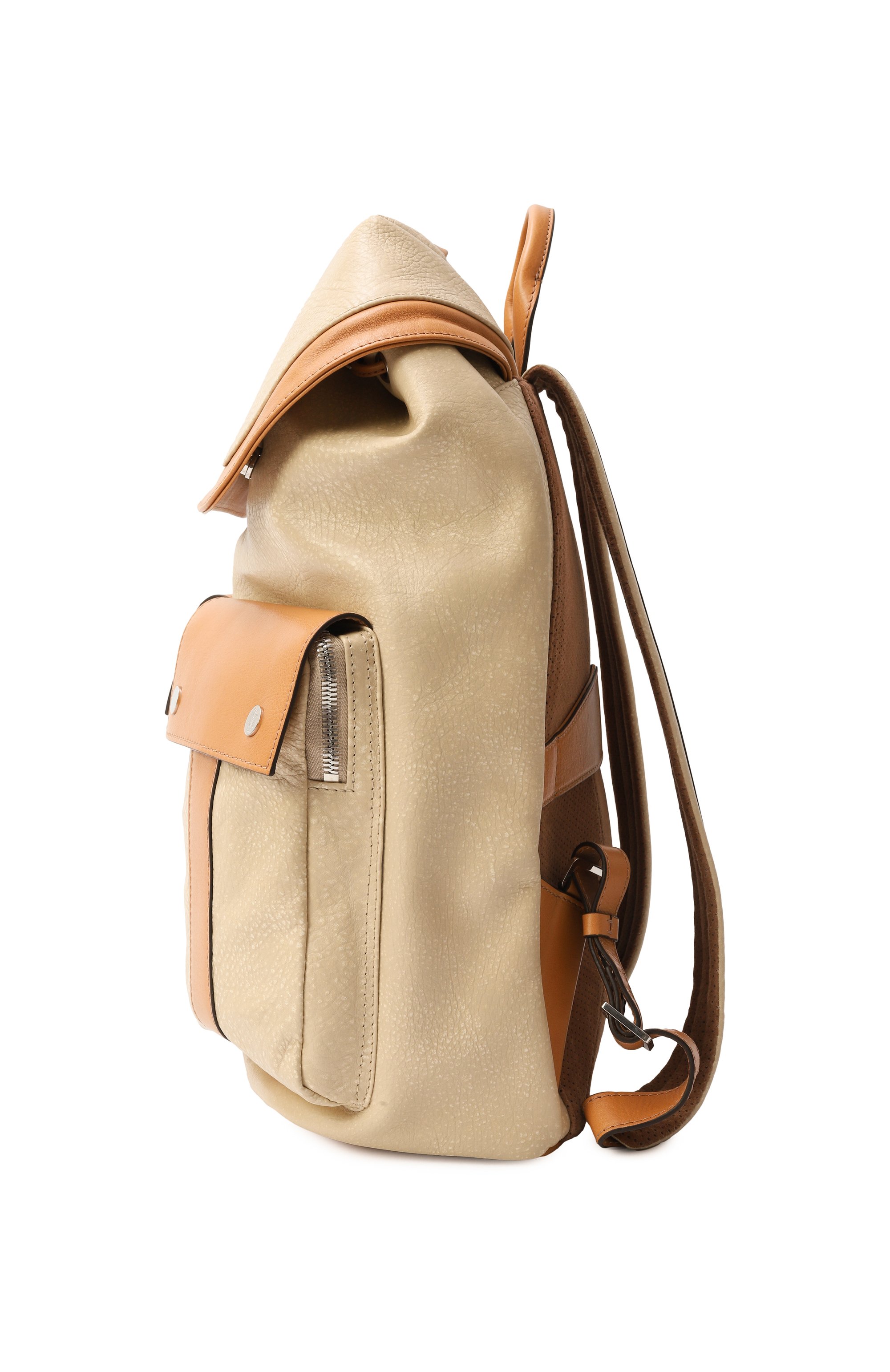 Рюкзак BRUNELLO CUCINELLI бежевого цвета по цене 599500 руб., арт. MBIVBU325, фото 4 Рюкзак BRUNELLO CUCINELLI, арт. MBIVBU325, фото 4