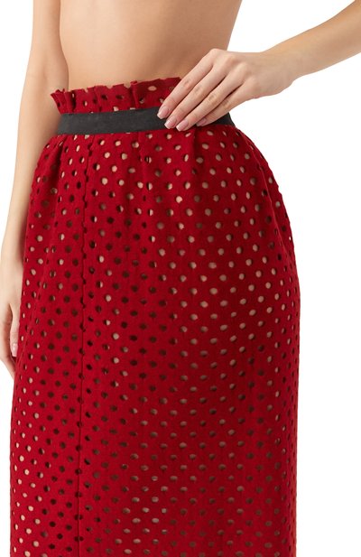 Шерстяная юбка VIKA GAZINSKAYA, арт. SS25-18208, фото 5