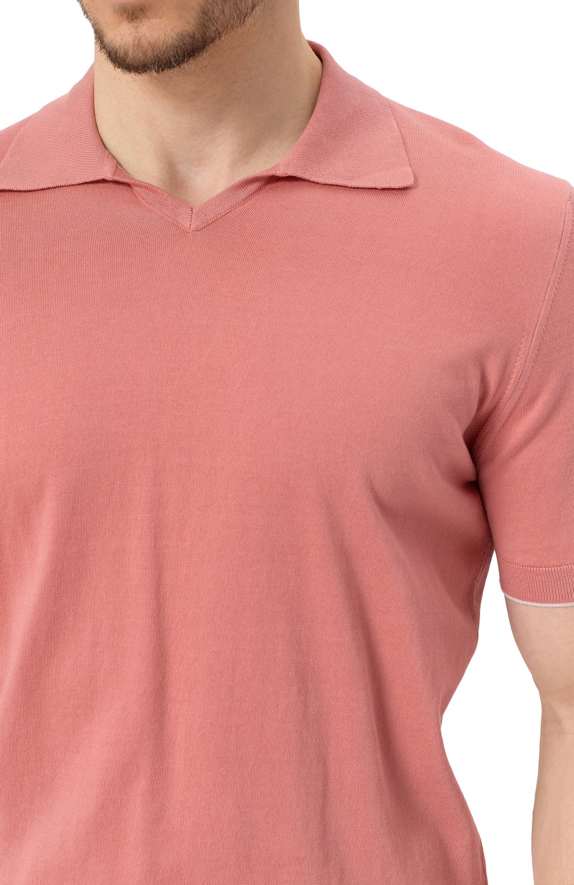 Хлопковое поло BRUNELLO CUCINELLI, арт. M29800145, фото 5