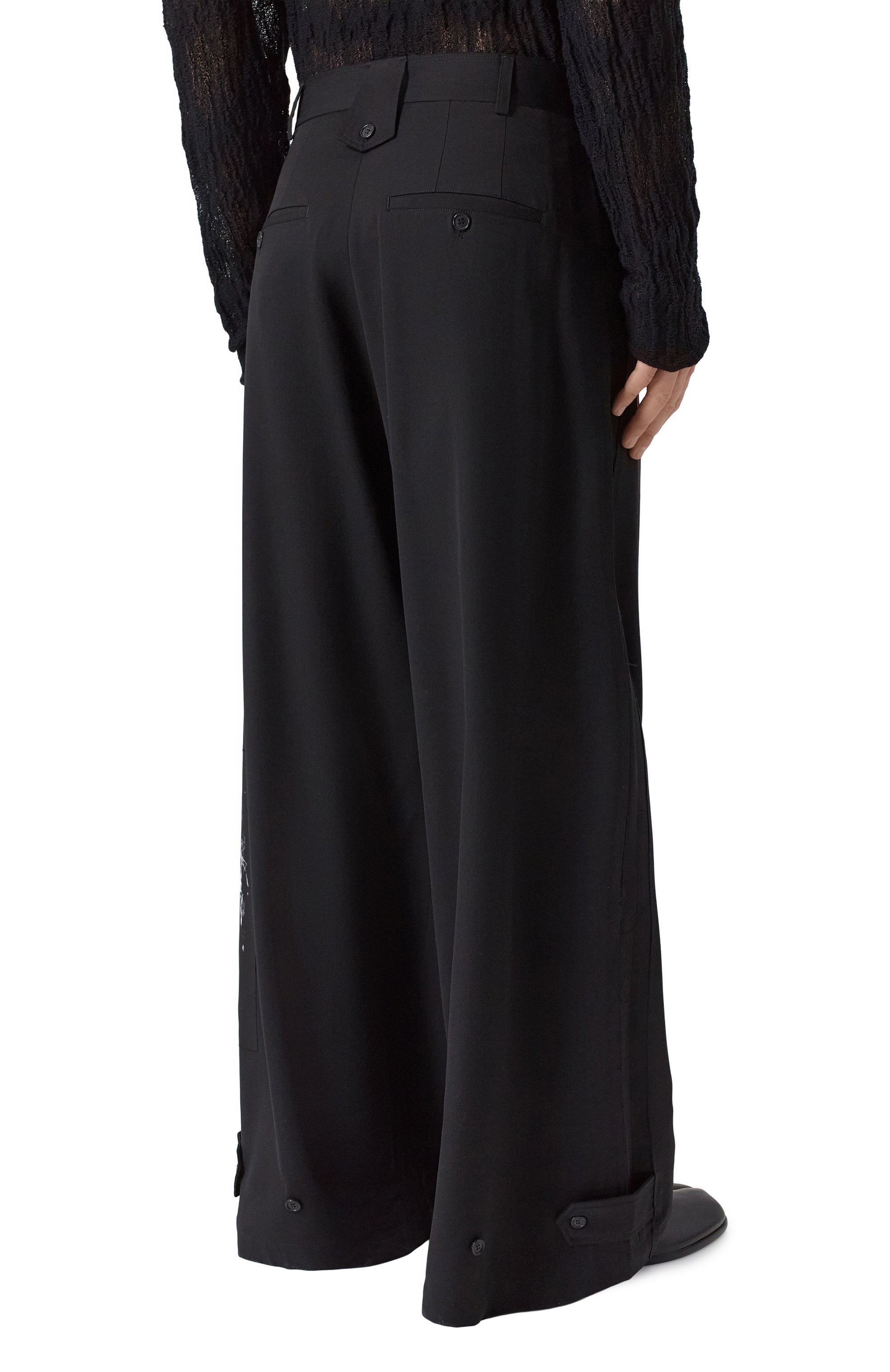 Шерстяные брюки ISABEL BENENATO, арт. UW36S26, фото 4