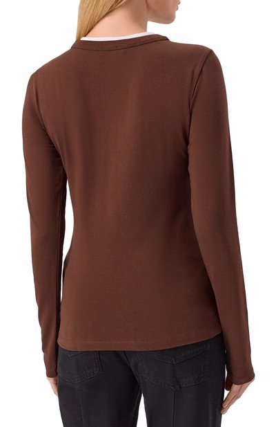 Хлопковый лонгслив DOROTHEE SCHUMACHER, арт. 228324, фото 4