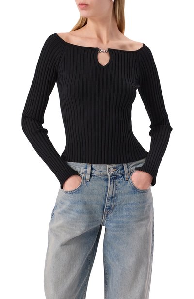 Пуловер из вискозы BOSS ORANGE, арт. 50531462, фото 3