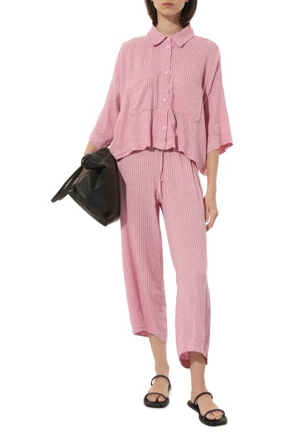 Рубашка изо льна и вискозы DEHA, арт. D83534, фото 2