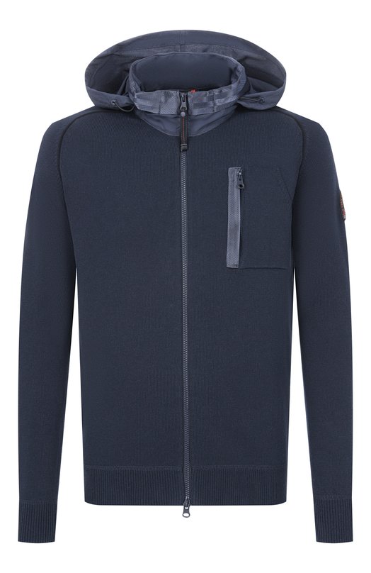 Хлопковый кардиган Parajumpers 26SM-PM KNR K09 Синий 26SM-PM KNR K09