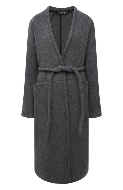 Женское пальто из шерсти и кашемира KASSL EDITIONS, арт. H0L21C115090021A7W