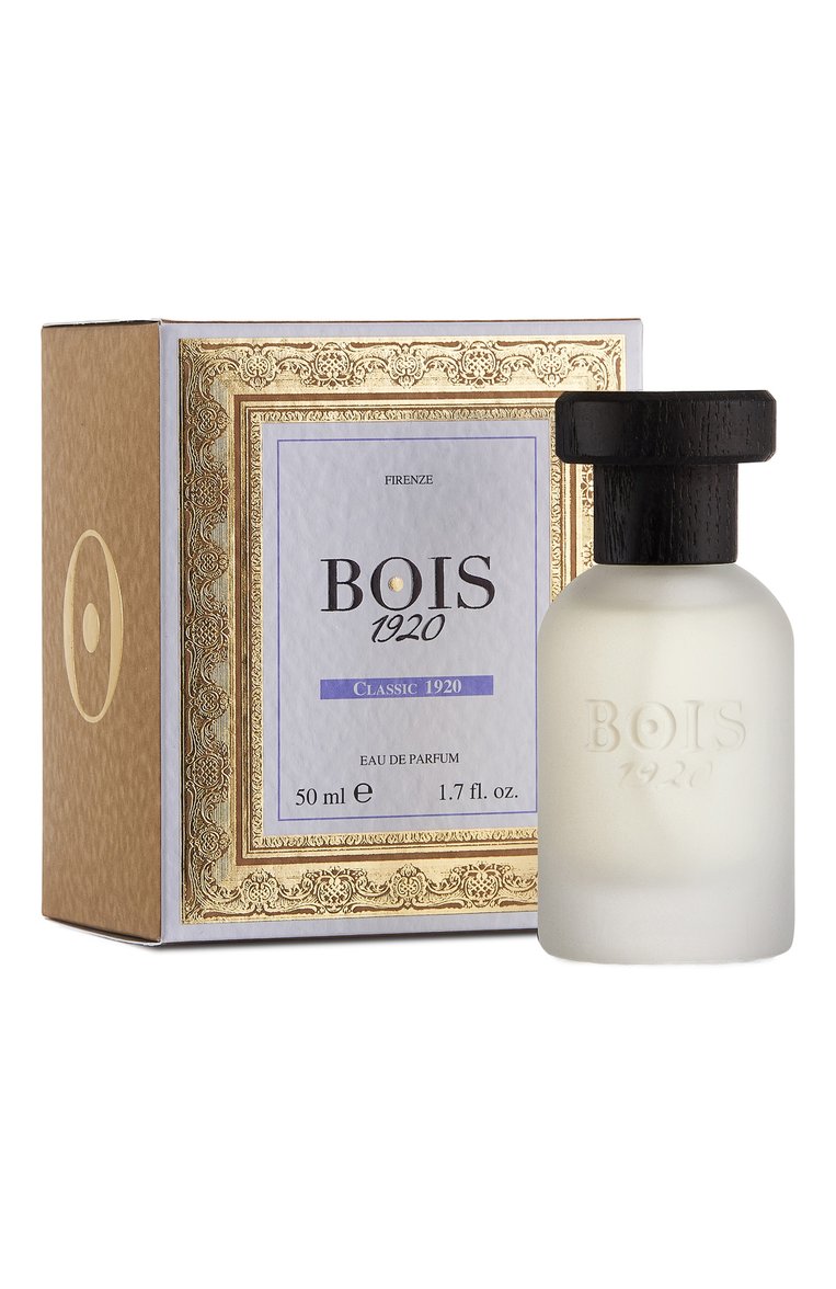 Парфюмерная вода classic 1920 (50ml) BOIS 1920 бесцветного цвета, арт. 8055277281784 | Фото 2 (Региональные ограничения белый список (Axapta Mercury): Не проставлено; Тип продукта - парфюмерия: Парфюмерная вода; Нос: Не проставлено; Тип аромата: Восточный; Ограничения доставки: flammable)