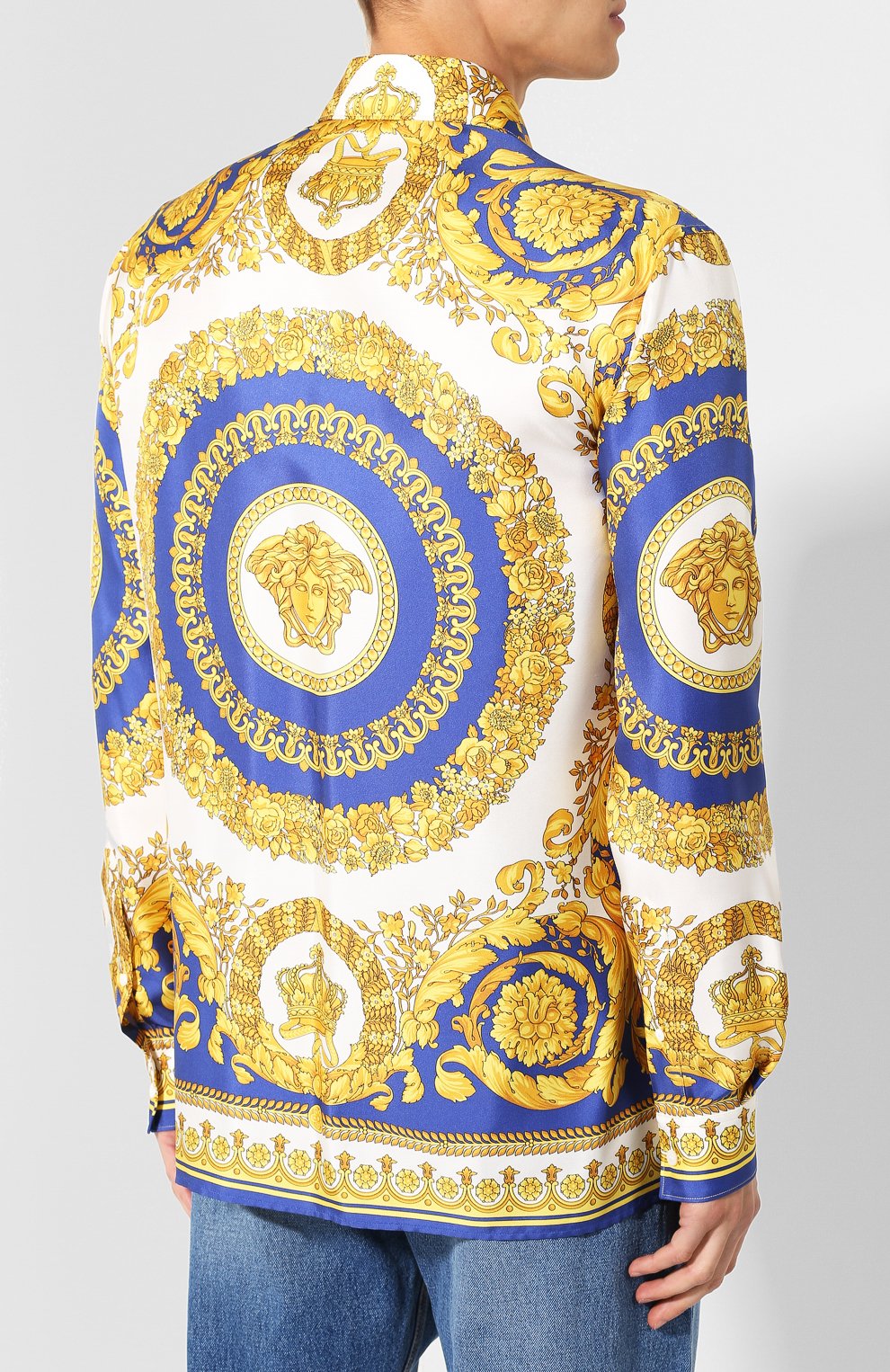 Шелковая рубашка VERSACE, арт. A75980/A230628, фото 4