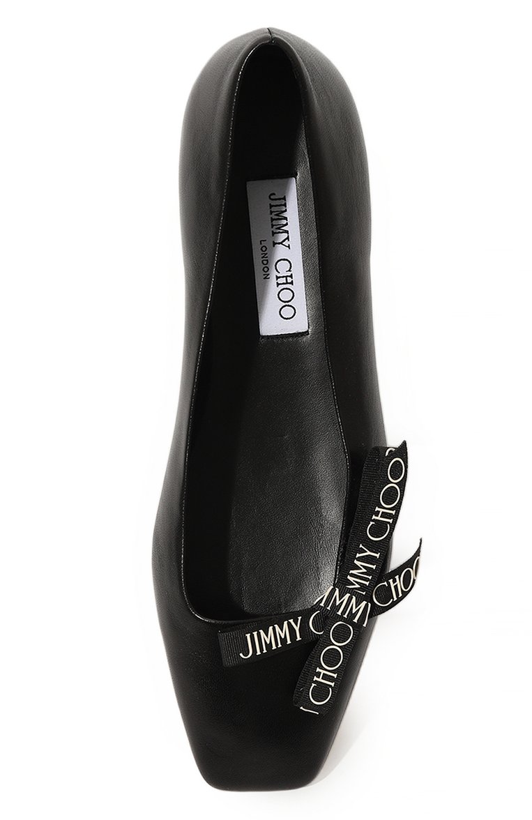 Кожаные балетки veda JIMMY CHOO, арт. VEDA BALLERINA/BMF, фото 1