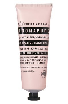 Бальзам для рук с маслами розового грейпфрута и герани aromapure (125ml) EMPIRE AUSTRALIA бесцветного цвета, арт. 9348119000926 | Фото 1 (Региональные ограничения белый список (Axapta Mercury): Не проставлено; Нос: Не проставлено; Тип продукта: Бальзамы; Назначение: Для рук; Косметика кросс-кт: Уход У)