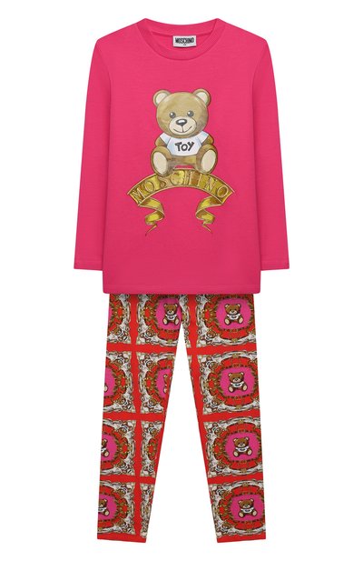 Комплект из лонгслива и брюк MOSCHINO, арт. HDK021/LBB44/4A-8A, фото 1