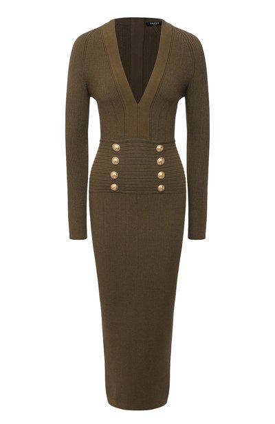 Женское платье из вискозы BALMAIN, арт. VF16644/K211