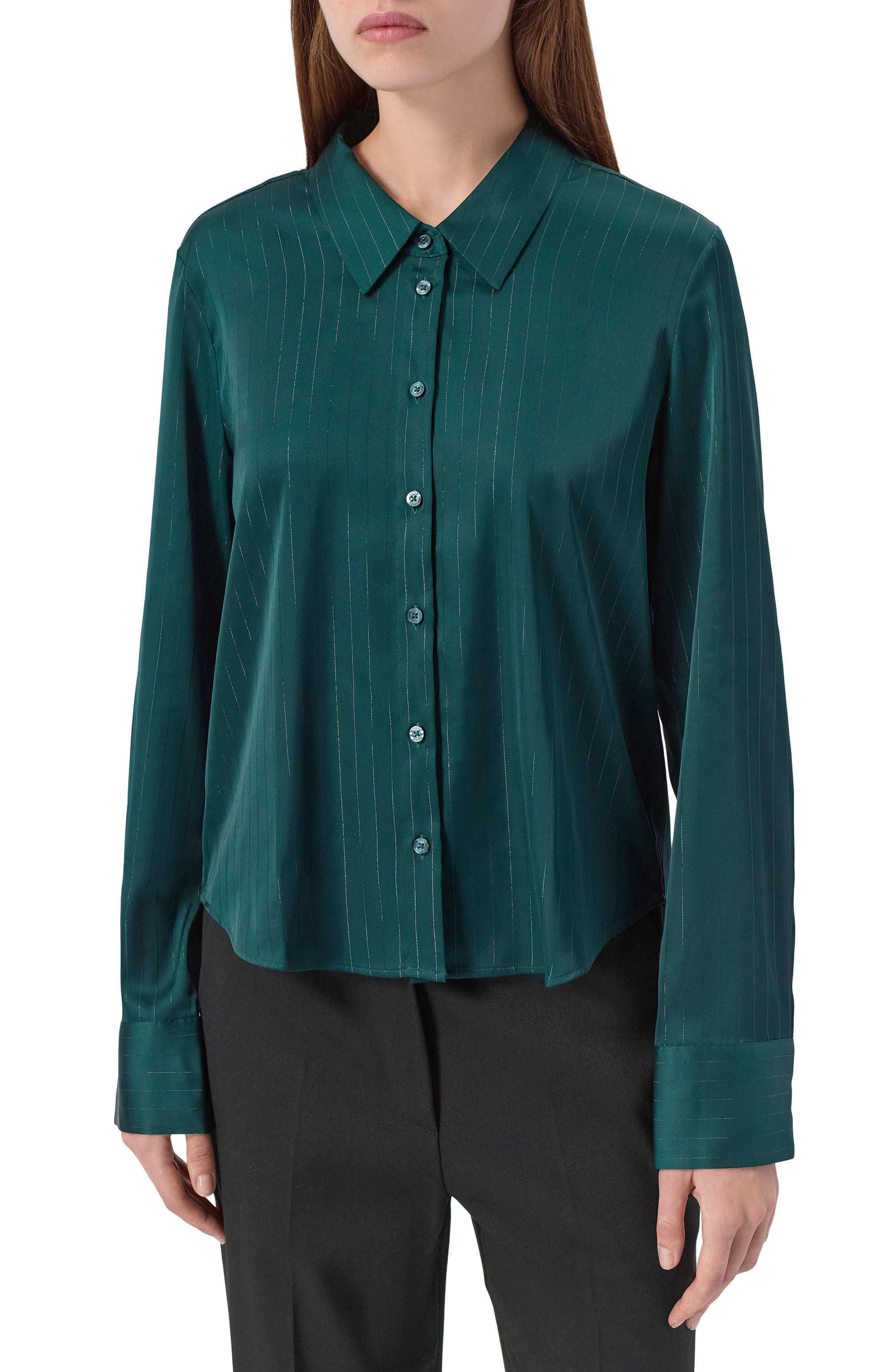 Атласная рубашка HUGO, арт. 50548421, фото 3