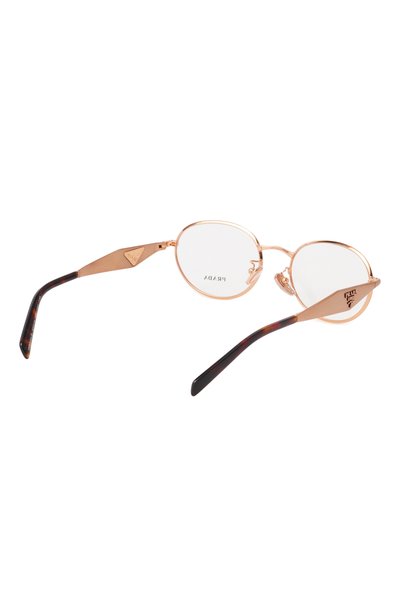 Оправа PRADA золотого цвета по цене 56700 руб., арт. D53VD-22L101, фото 3 Оправа PRADA, арт. D53VD-22L101, фото 3