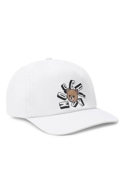 Хлопковая бейсболка MOSCHINO, арт. HVX01N/L0A00