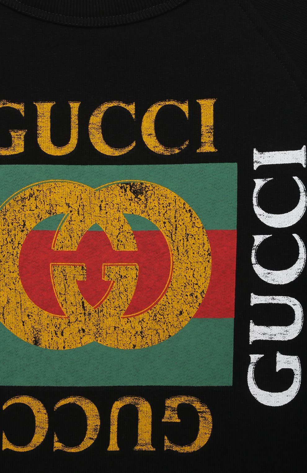 Хлопковый свитшот GUCCI, арт. 483878/X3G97, фото 3