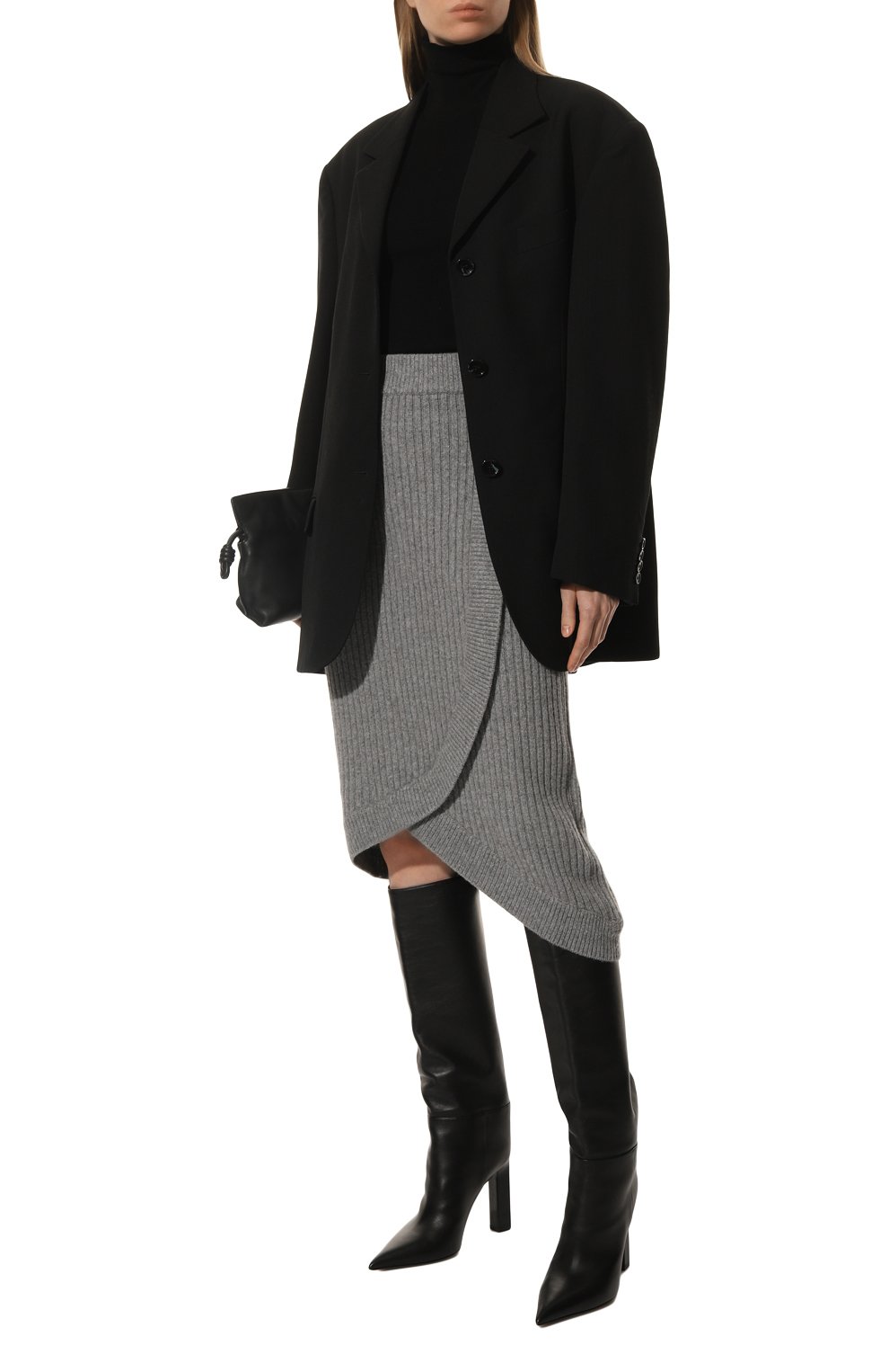 Юбка из шерсти и кашемира LVIR, арт. LV22F-KN14, фото 2