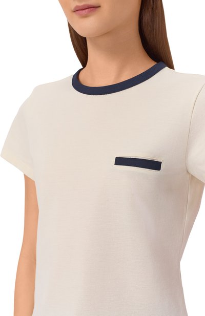 Хлопковая футболка FRAME DENIM, арт. WP26JTE006/THE PIQUE BABY TEE, фото 5