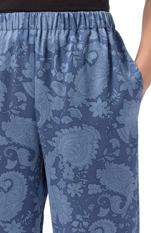Шелковые брюки Zimmerli 6100-17009 Голубой  6100-17009 Фото 5