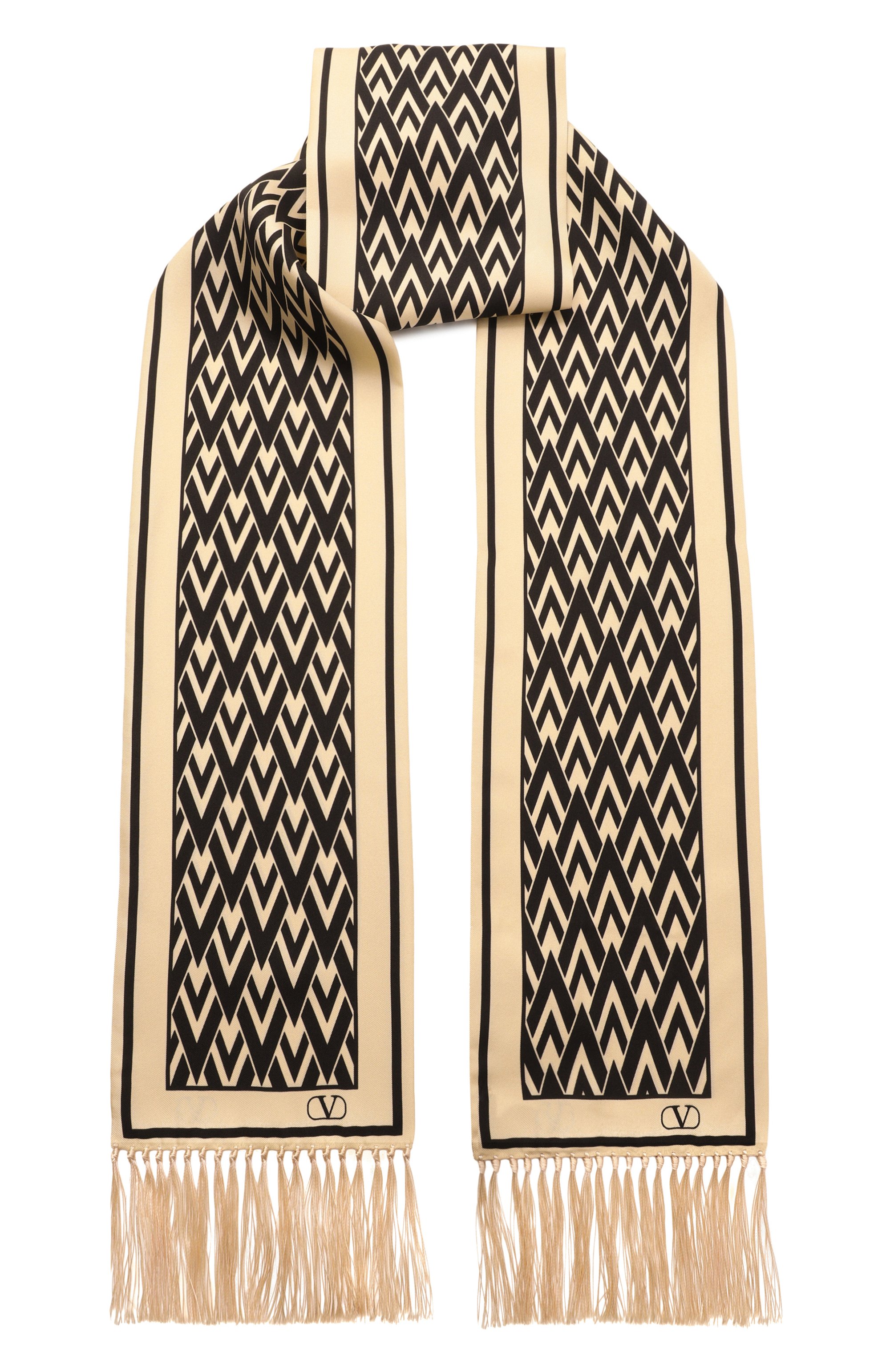 Шелковый шарф VALENTINO, арт. 8W2E600A/SHT, фото 1