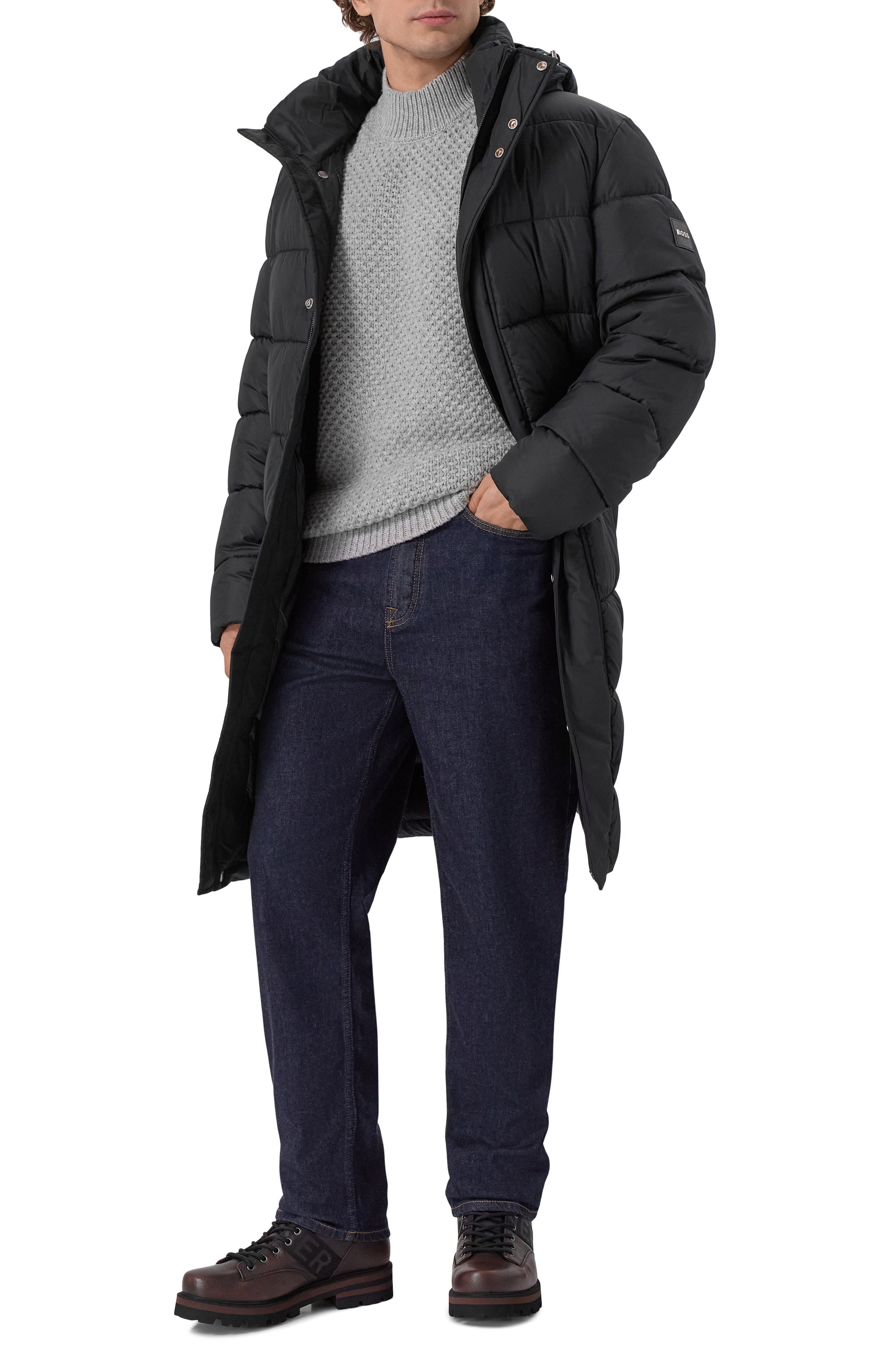 Шерстяной свитер BOSS, арт. 50550008, фото 2