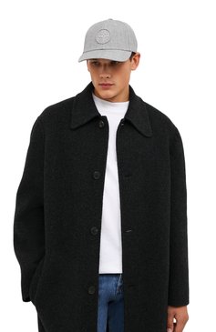 Мужская бейсболка STONE ISLAND светло-серого цвета, арт. 751599675 | Фото 2 (Материал: Текстиль, Синтетический материал, Шерсть; Нос: Не проставлено)