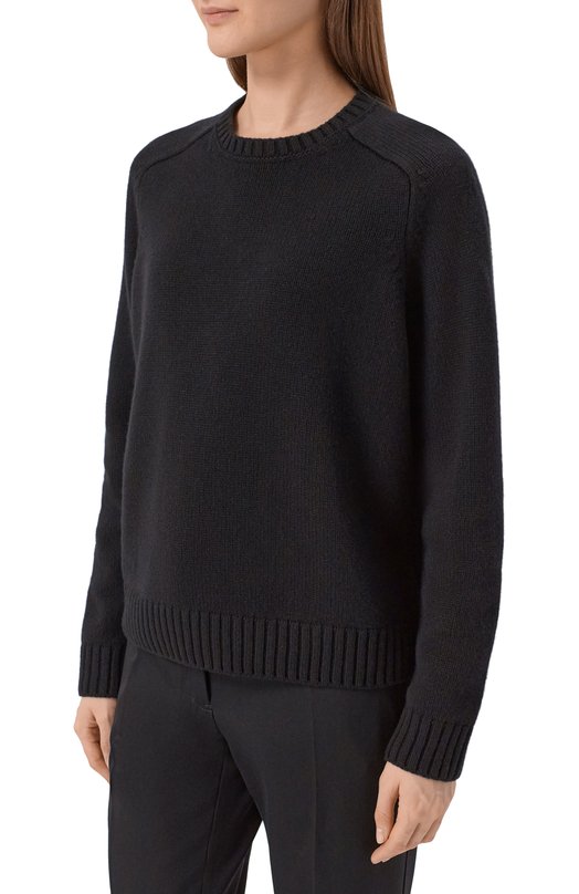 Кашемировый свитер Loro Piana FAM9054 Чёрный  FAM9054 Фото 3