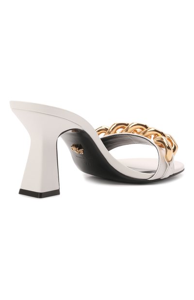 Кожаные мюли medusa chain VERSACE, арт. 1003334/DVT2P, фото 5