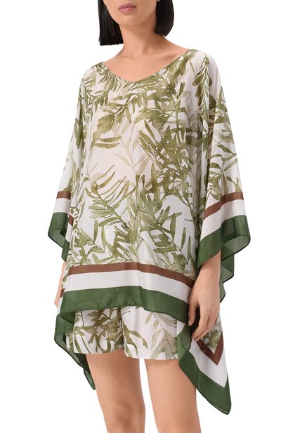 Шелковый топ BRUNELLO CUCINELLI, арт. MQ992FA902, фото 3