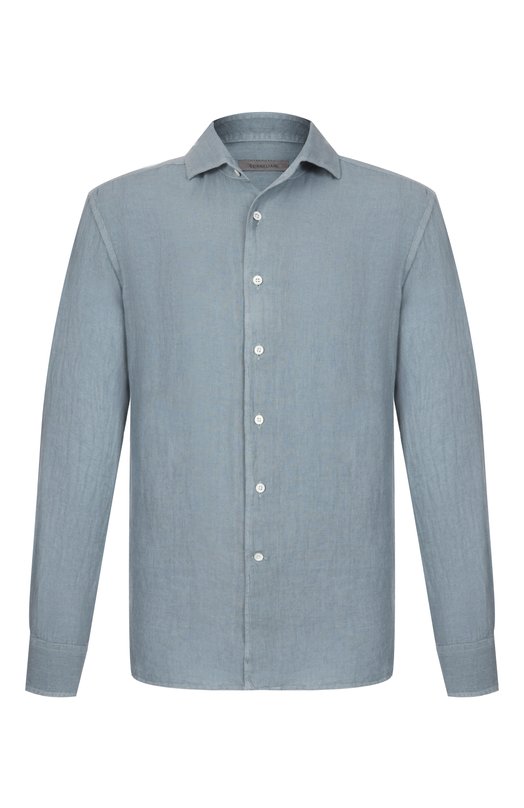 Льняная рубашка Corneliani 25P126-2511199 Зелёный 25P126-2511199