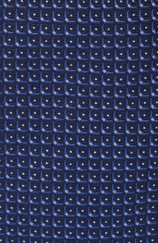 Шелковый галстук Corneliani 25U302-2520306 Синий  25U302-2520306 Фото 4