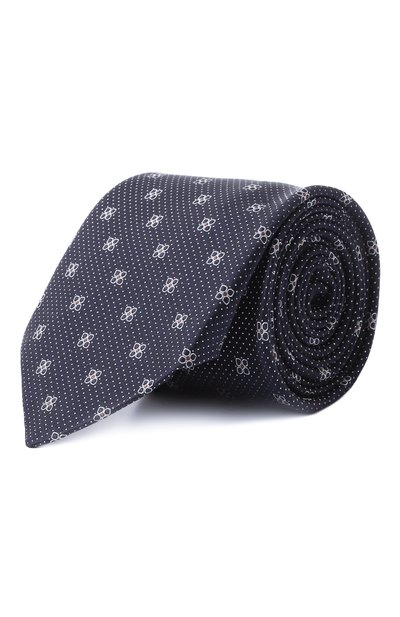 Мужской шелковый галстук CANALI, арт. 18/HJ04201