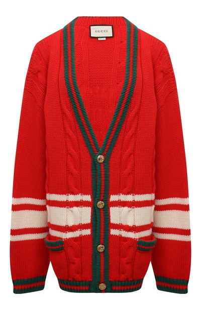 Женский шерстяной кардиган GUCCI, арт. 546079 XKAC1
