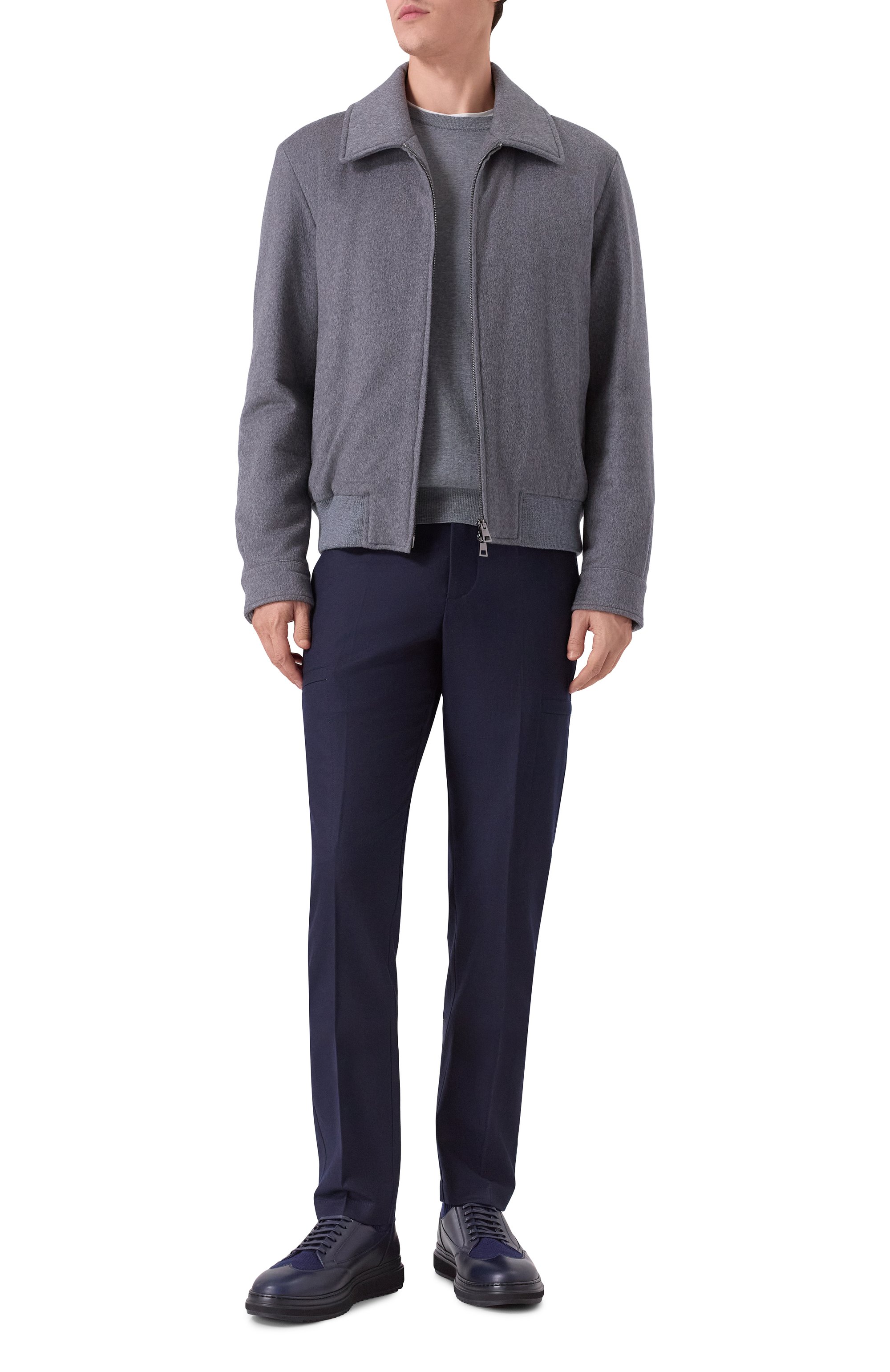 Шерстяные брюки MARCO PESCAROLO, арт. METIS/5215, фото 2